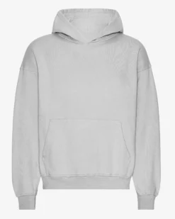 Organic Oversized Hood - Faded Grey