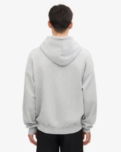 Organic Oversized Hood - Faded Grey