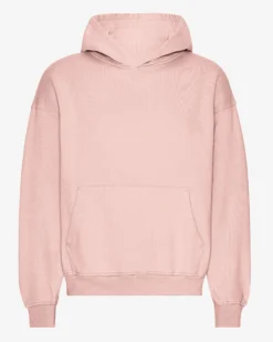 Organic Oversized Hood - Faded Pink