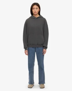 Organic Oversized Hood - Faded Black