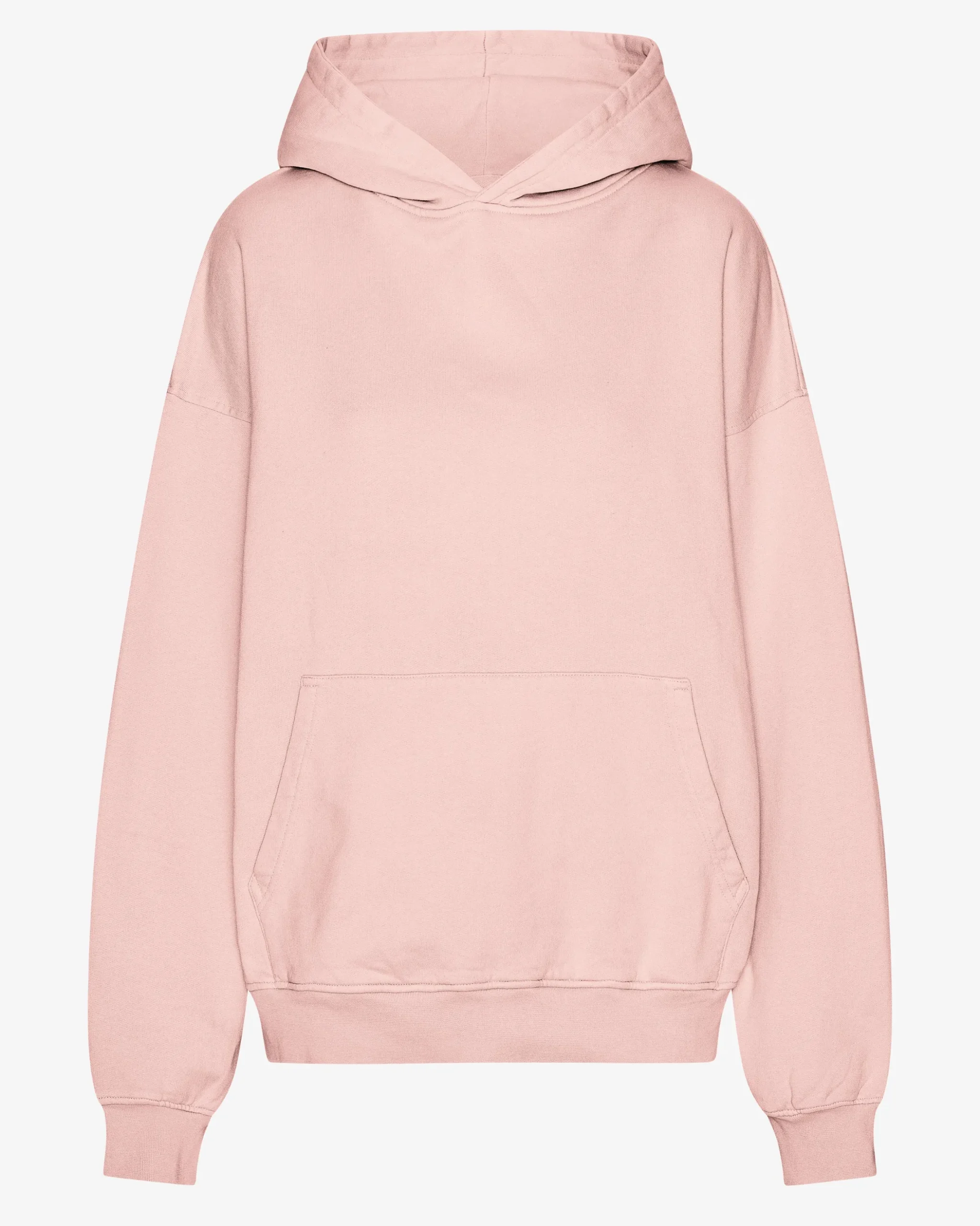 Organic Oversized Hood - Faded Pink