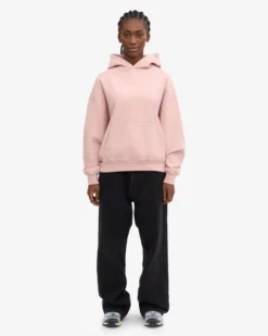 Organic Oversized Hood - Faded Pink