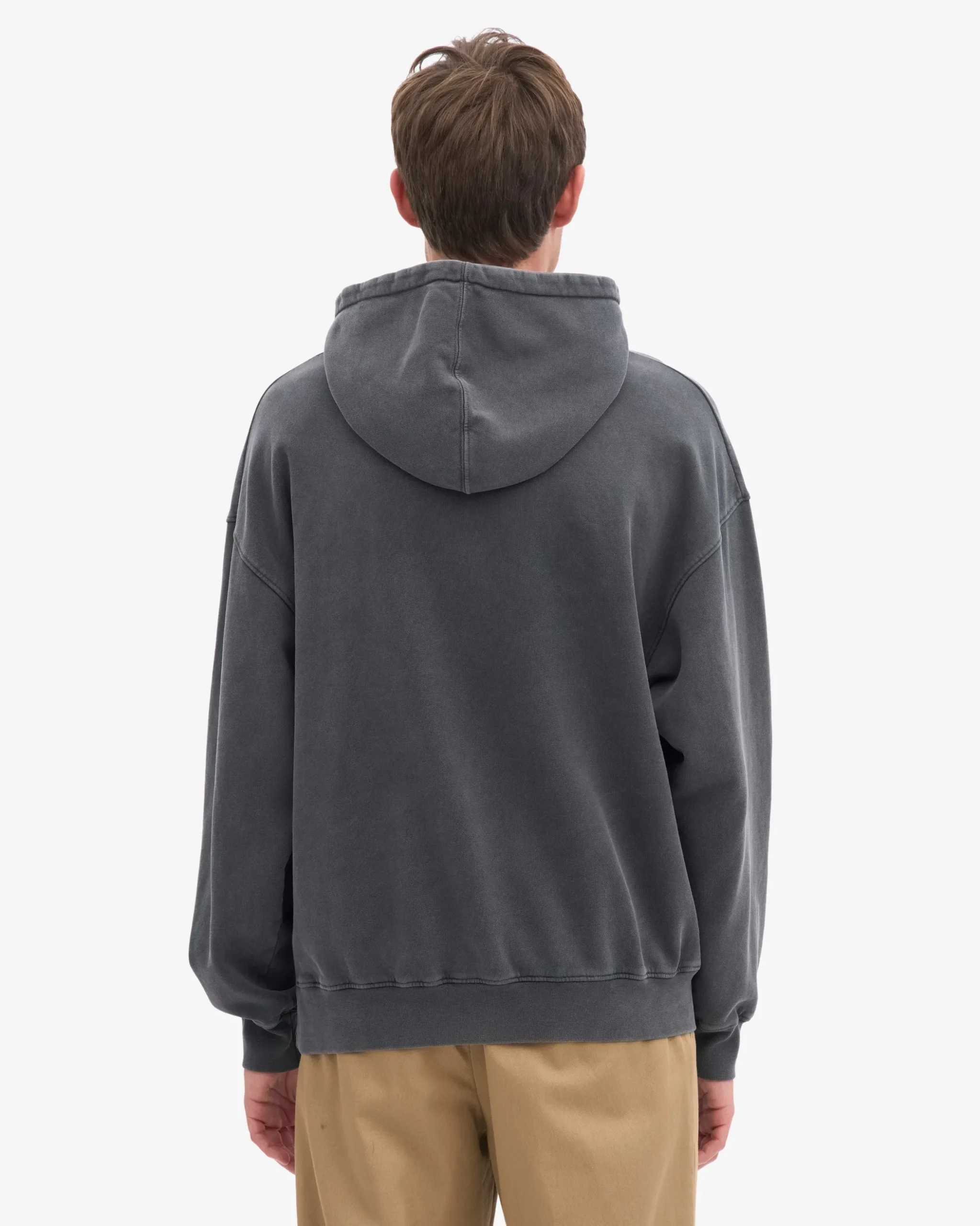 Organic Oversized Hood - Faded Black