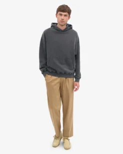 Organic Oversized Hood - Faded Black
