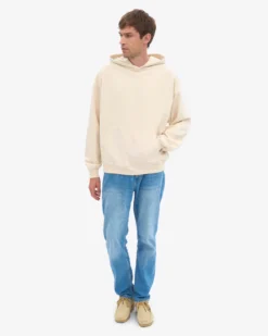 Organic Oversized Hood - Ivory White