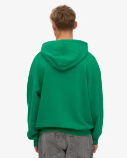 Organic Oversized Hood - Kelly Green
