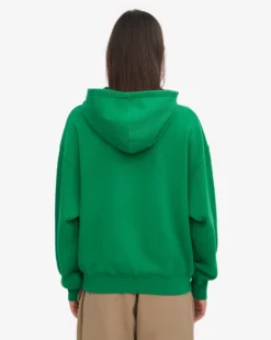 Organic Oversized Hood - Kelly Green