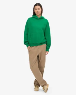Organic Oversized Hood - Kelly Green
