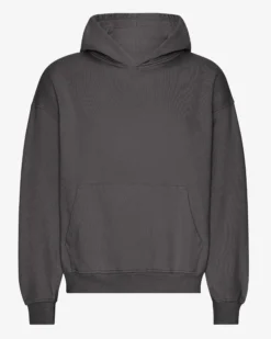 Organic Oversized Hood - Lava Grey