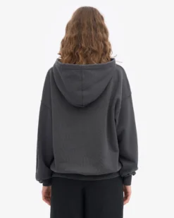 Organic Oversized Hood - Lava Grey