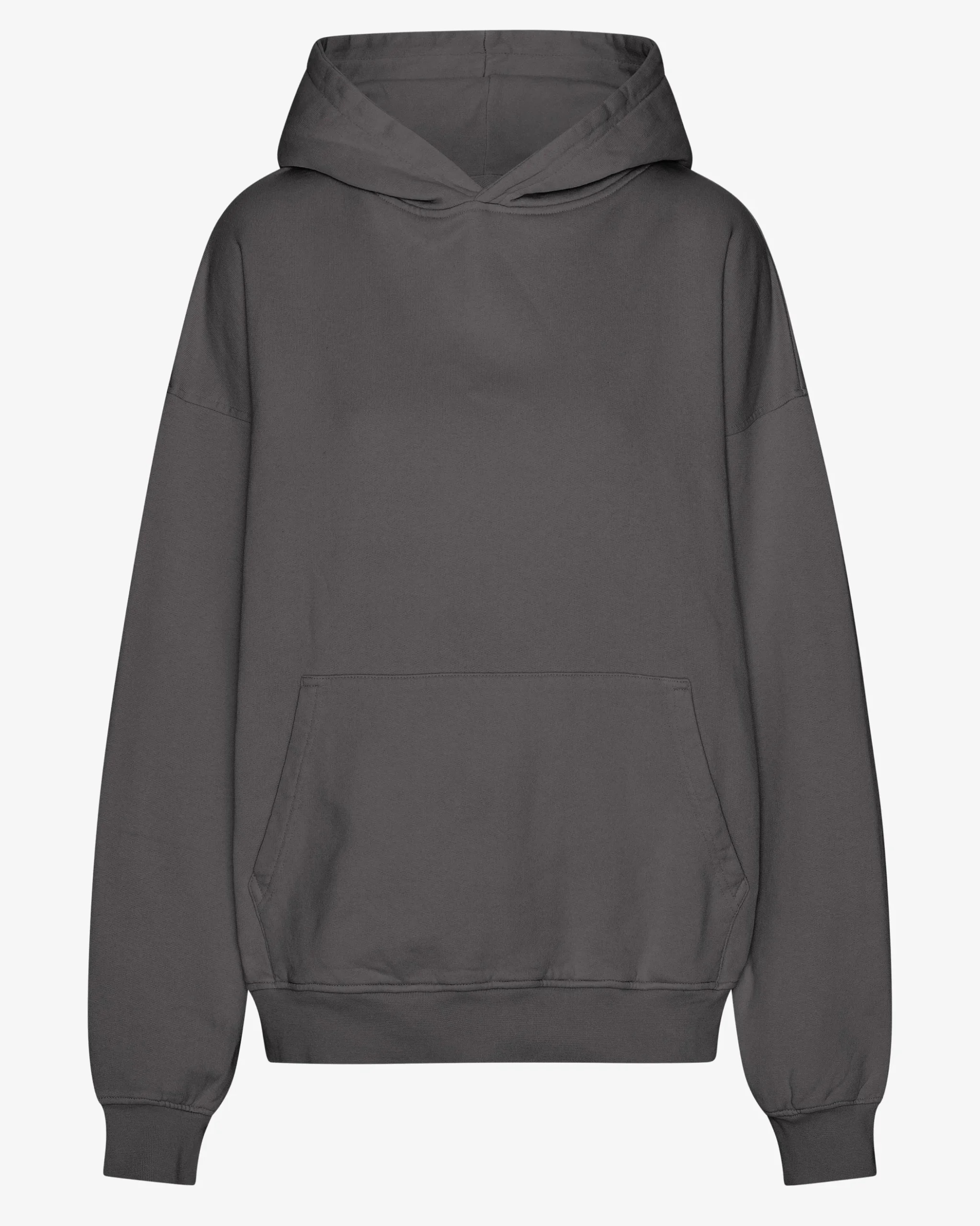 Organic Oversized Hood - Lava Grey