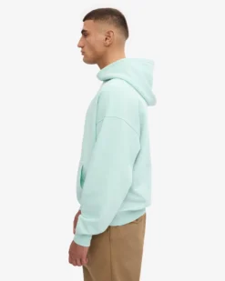 Organic Oversized Hood - Light Aqua