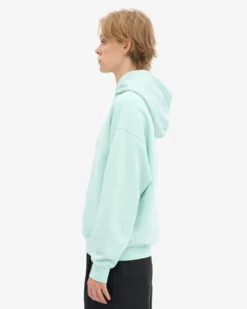 Organic Oversized Hood - Light Aqua