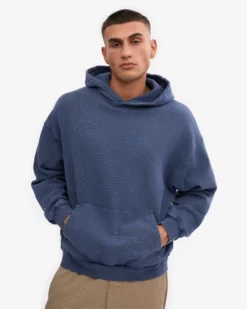 Organic Oversized Hood - Neptune Blue