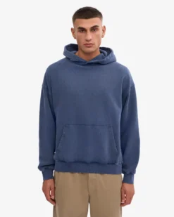 Organic Oversized Hood - Neptune Blue