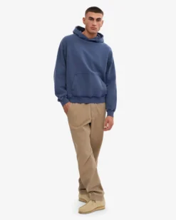 Organic Oversized Hood - Neptune Blue