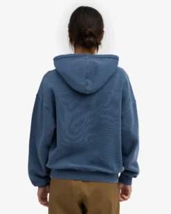 Organic Oversized Hood - Neptune Blue