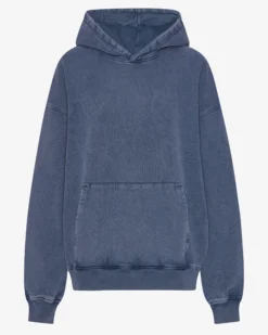 Organic Oversized Hood - Neptune Blue