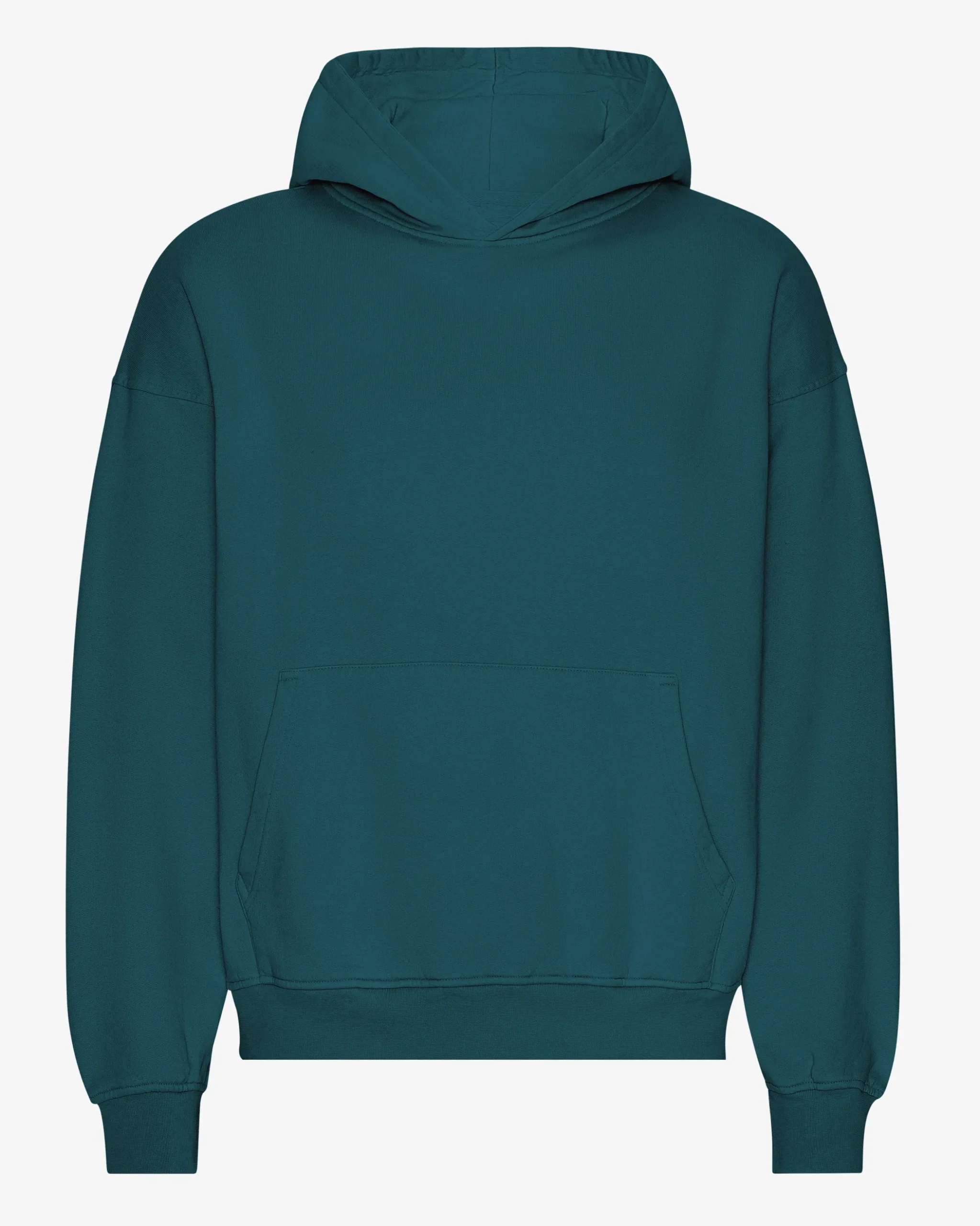 Organic Oversized Hood - Ocean Green