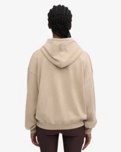 Organic Oversized Hood - Oyster Grey