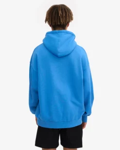 Organic Oversized Hood - Pacific Blue