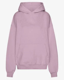 Organic Oversized Hood - Pearly Purple