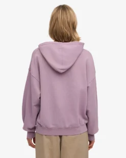 Organic Oversized Hood - Pearly Purple