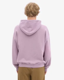 Organic Oversized Hood - Pearly Purple
