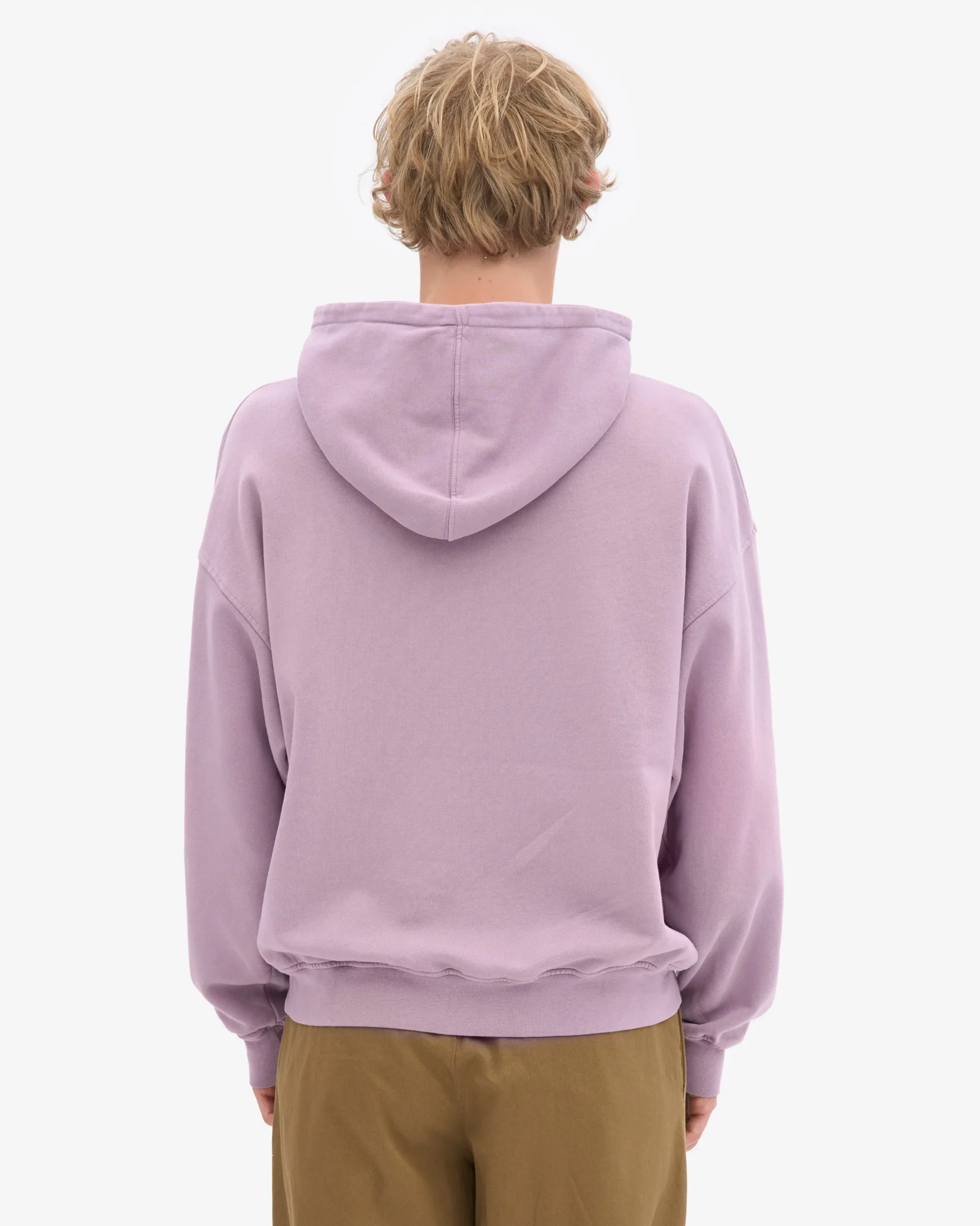 Organic Oversized Hood - Pearly Purple
