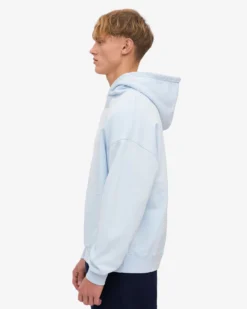 Organic Oversized Hood - Polar Blue