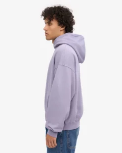 Organic Oversized Hood - Purple Jade