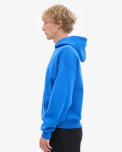 Organic Oversized Hood - Sapphire Blue