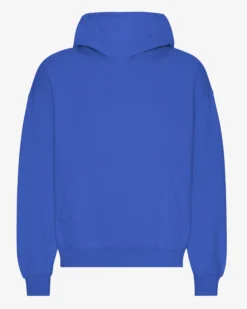 Organic Oversized Hood - Sapphire Blue