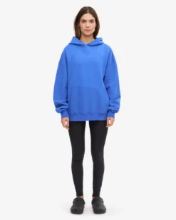 Organic Oversized Hood - Sapphire Blue