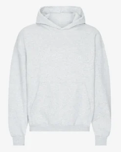Organic Oversized Hood - Snow Melange