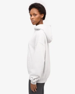 Organic Oversized Hood - Snow Melange