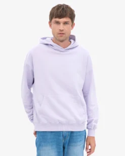 Organic Oversized Hood - Soft Lavender