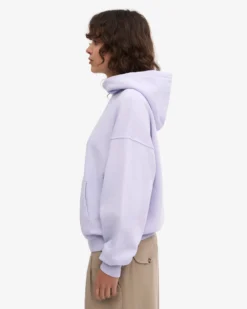 Organic Oversized Hood - Soft Lavender
