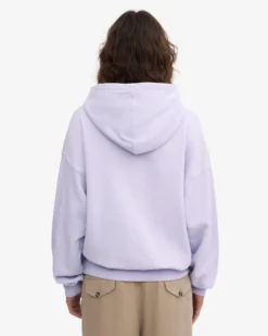 Organic Oversized Hood - Soft Lavender