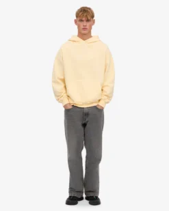 Organic Oversized Hood - Soft Yellow