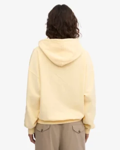 Organic Oversized Hood - Soft Yellow