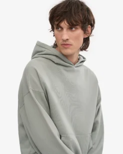 Organic Oversized Hood - Steel Blue