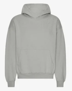 Organic Oversized Hood - Steel Blue