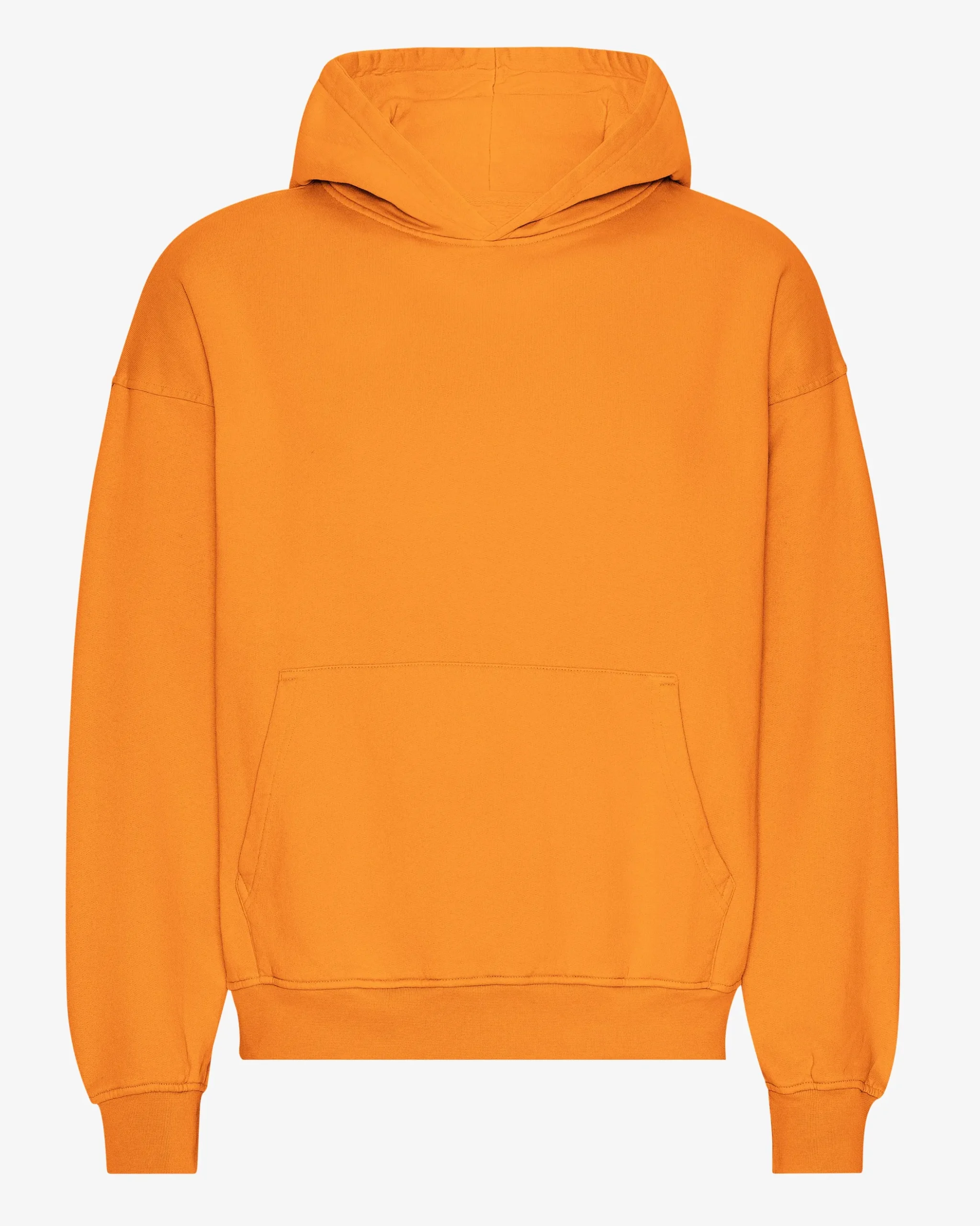 Organic Oversized Hood - Sunny Orange