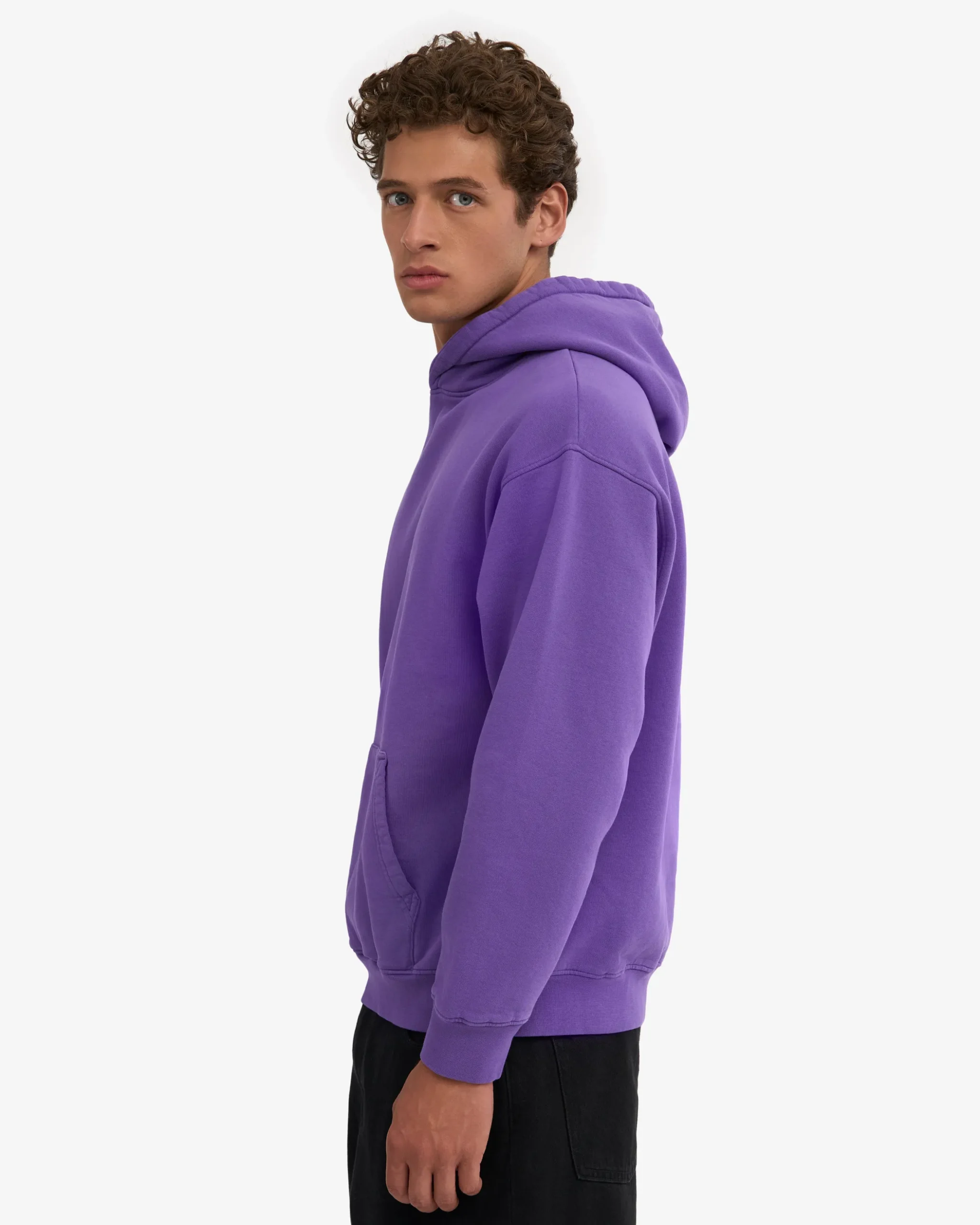 Organic Oversized Hood - Ultra Violet