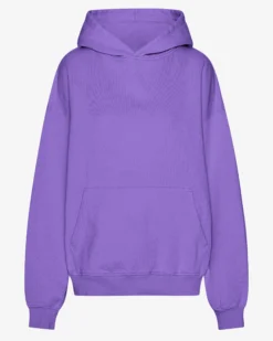 Organic Oversized Hood - Ultra Violet