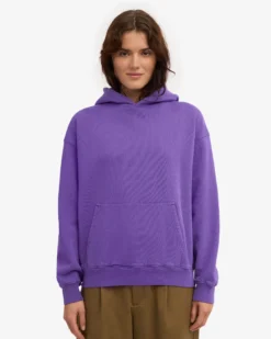 Organic Oversized Hood - Ultra Violet