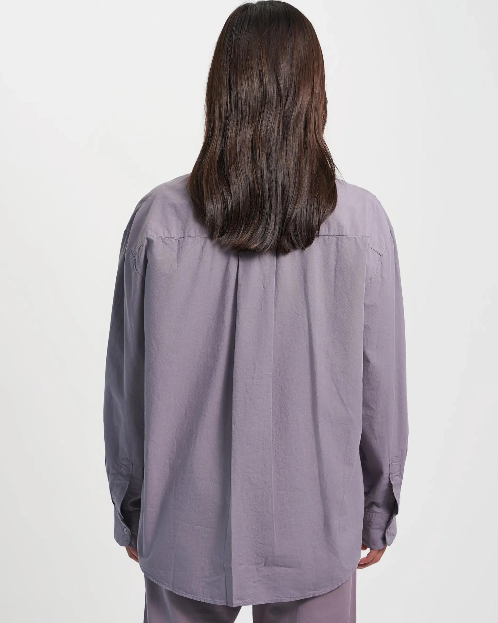 Organic Oversized Shirt - Hunter Green