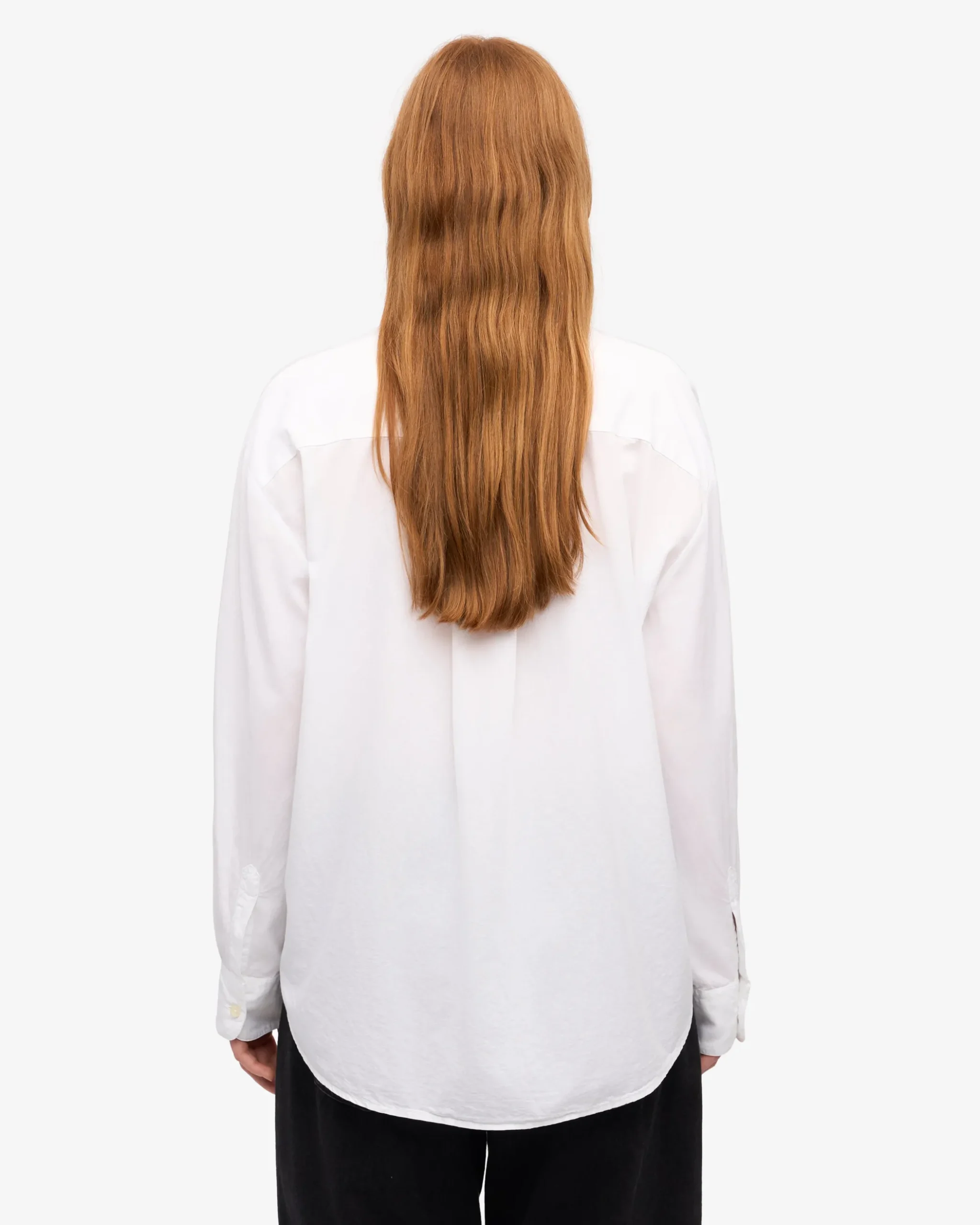 Organic Oversized Shirt - Optical White