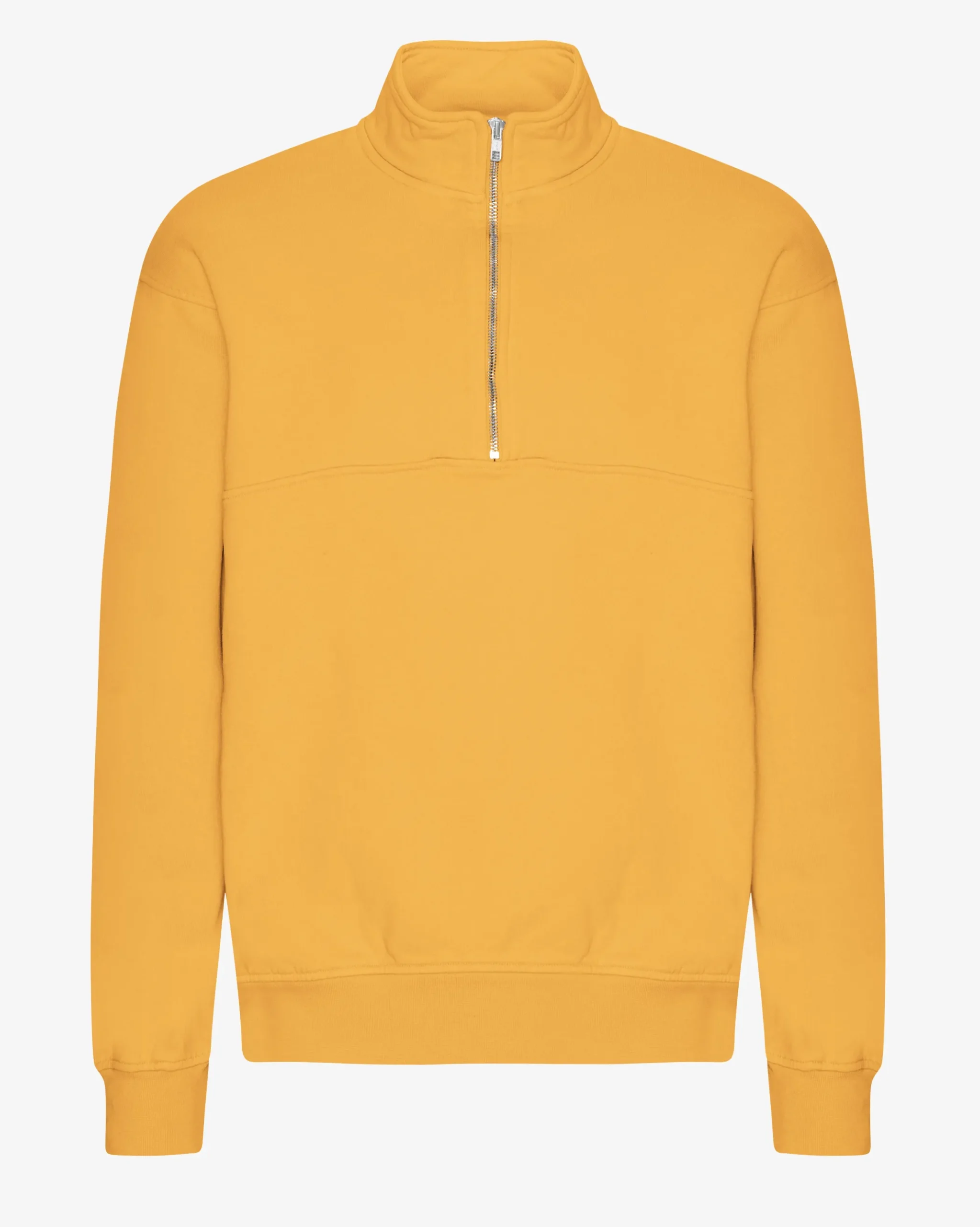 Organic Quarter Zip - Burned Yellow